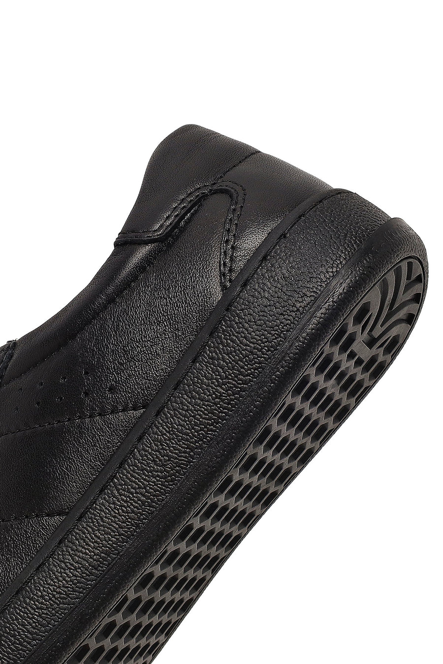 Woman Black Lace-Up Leather Comfort Shoes
