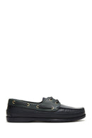 Men's Green Leather Casual Shoes | Derimod