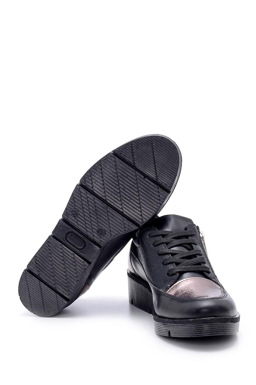 Kadın Fermuar Detaylı Sneaker