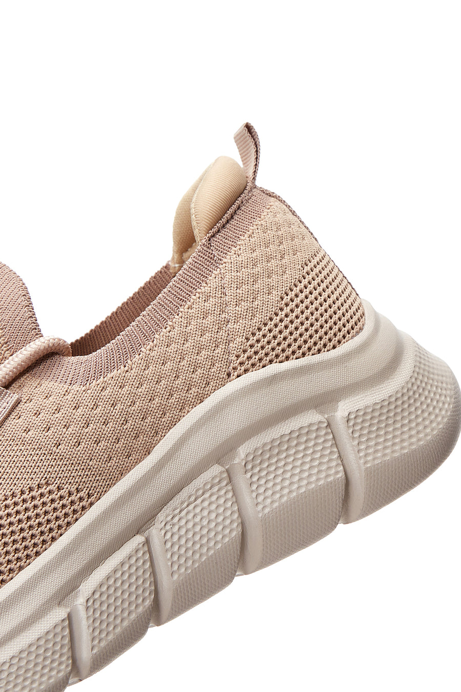 Kadın Pudra Kumaş Sneaker