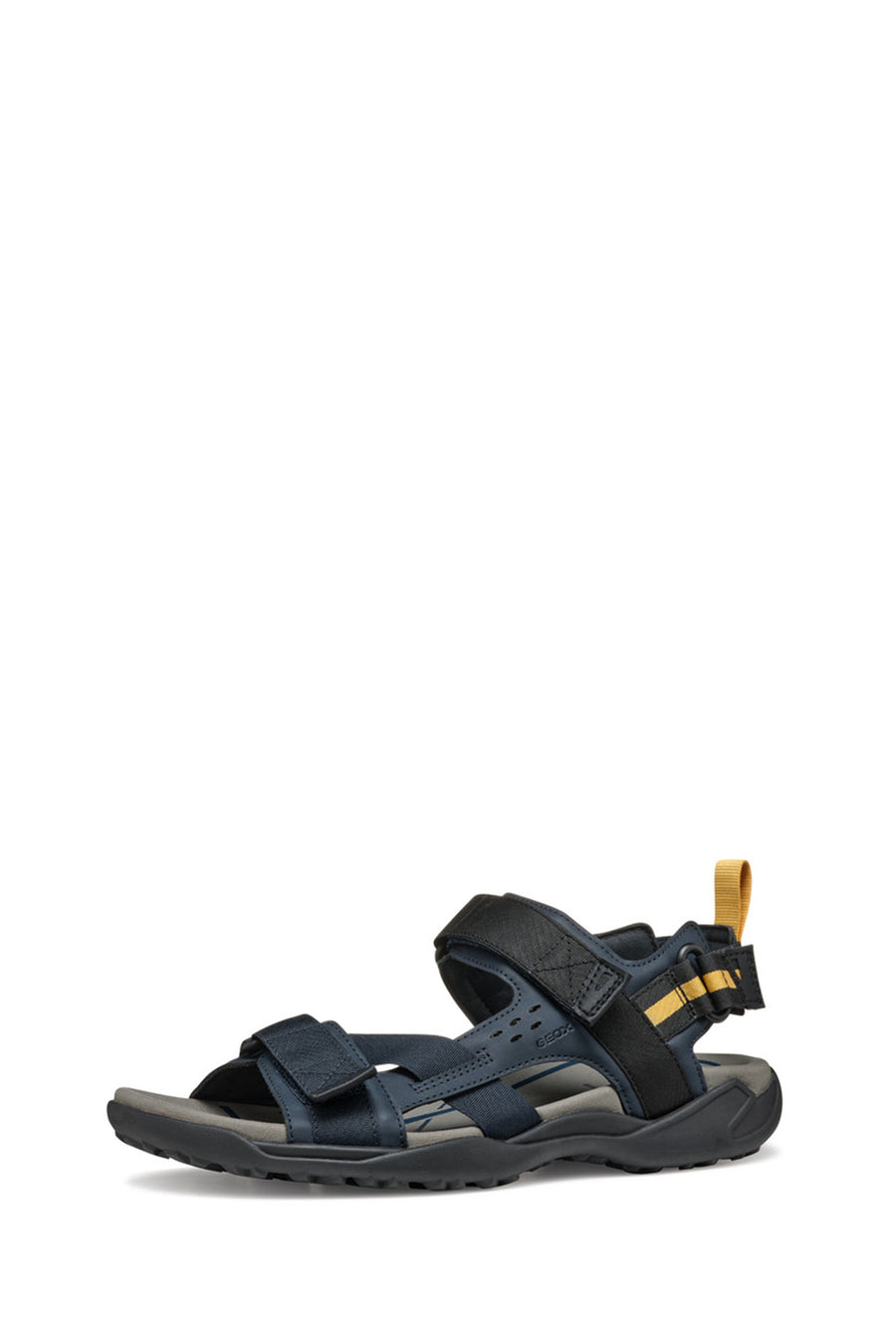 Geox Erkek Lacivert U Terreno + Grip B Te + Nbk Sy Çift Bantlı Kumaş Sandalet
