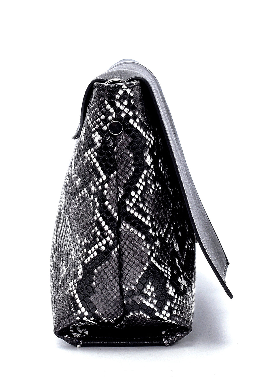 Women's Snakeskin Pattern Detailed Shoulder Bag