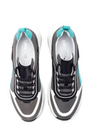 Erkek Deri Şerit Detaylı Sneaker | Derimod