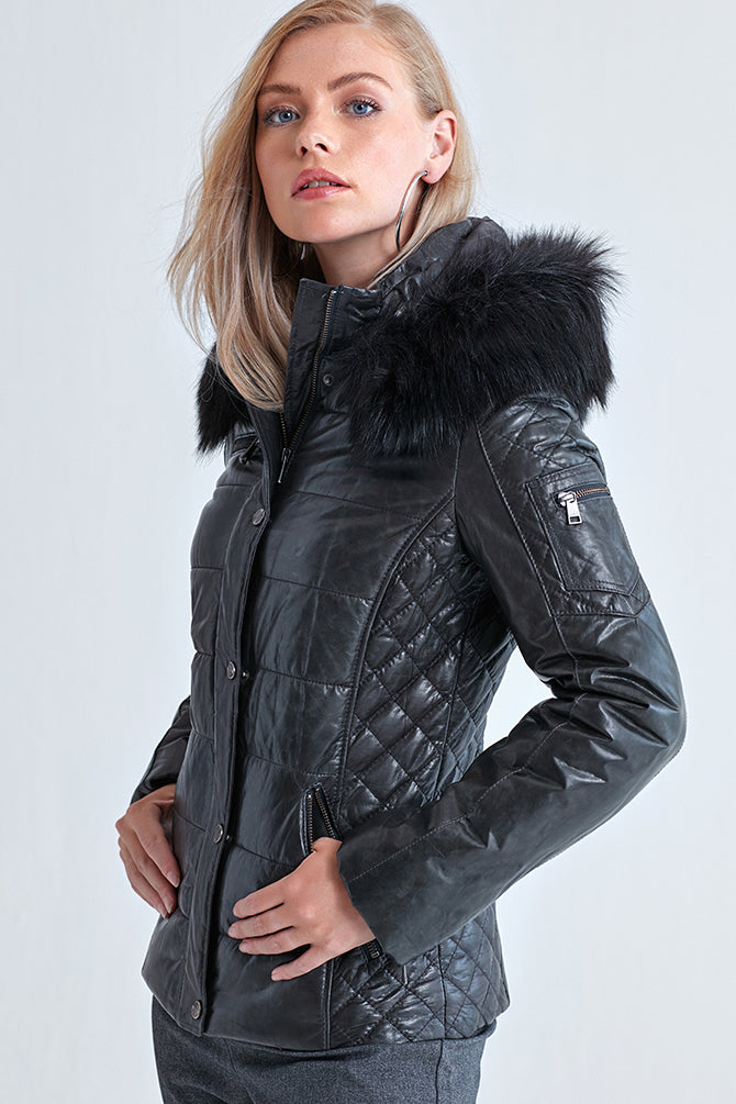 Blanch Women's Leather Jacket