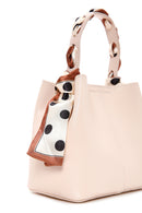 Women's Beige Long Strap Crossbody Bag with Accessory Detail | Derimod