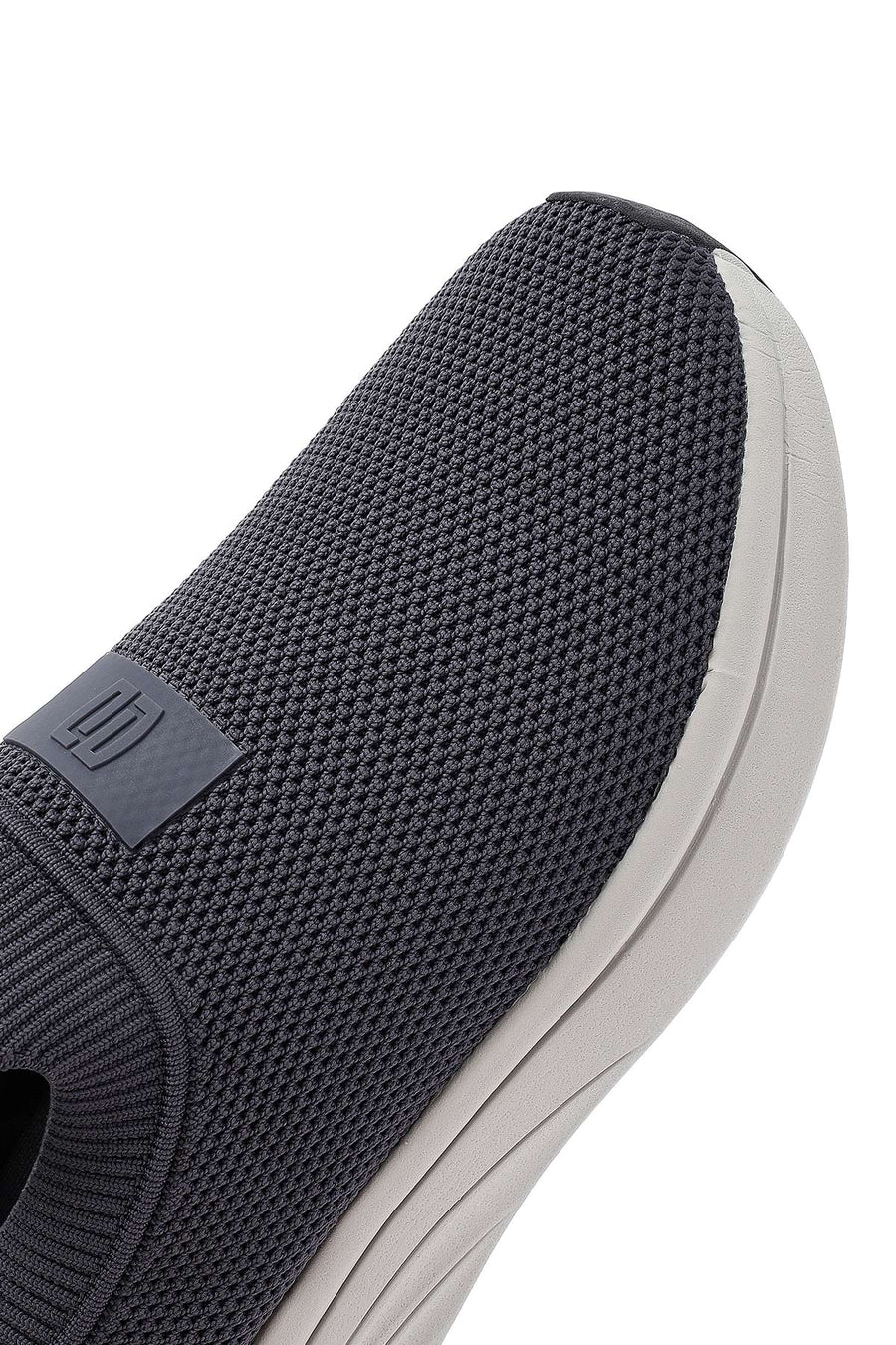 Derimod Zero Men's Gray Thick Soled Fabric Sneaker