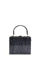 Women's Black Stone Handbag | Derimod