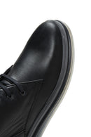 Men's Black Leather Boots | Derimod