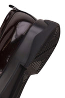 Male Burgundy Chunky-Soled Leather Loafer | Derimod