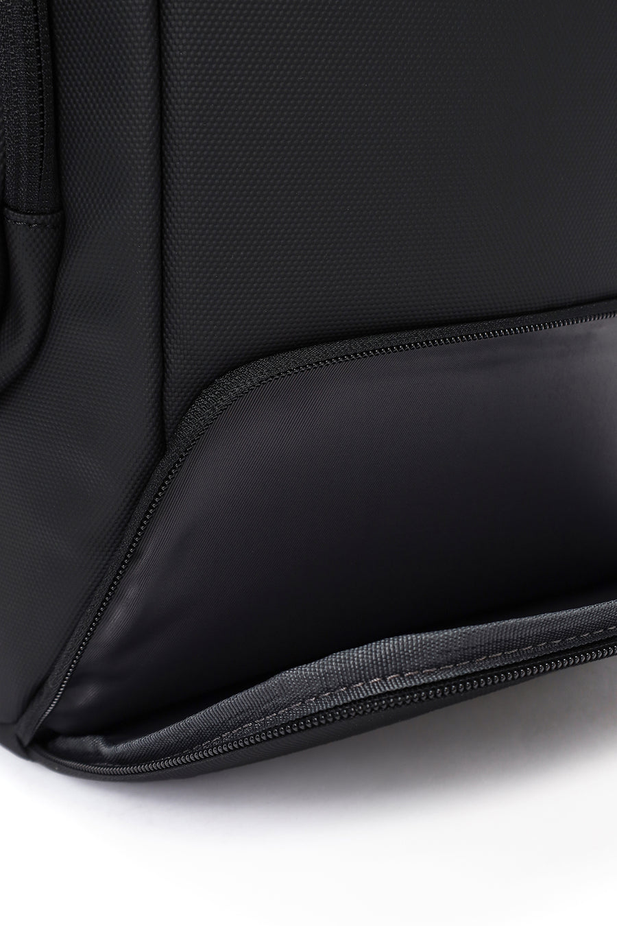 D-Pack Unisex Black Technological Fabric Backpack