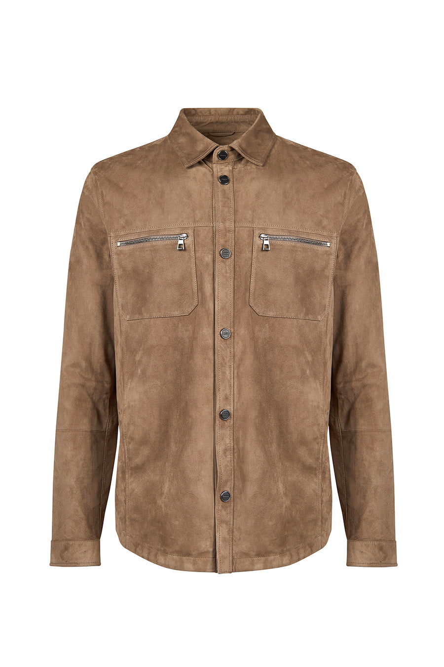 Kroos Male Mink Suede Shirt Jacket