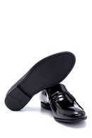 Men's Leather Patent Leather Classic Loafer | Derimod