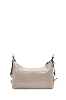 Women's Beige Metal Detailed Shoulder Bag | Derimod