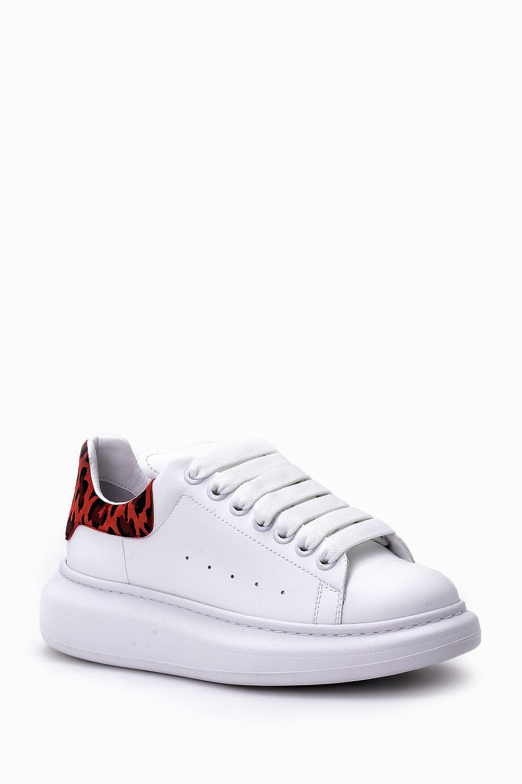 Kadın Leopar Detaylı Sneaker