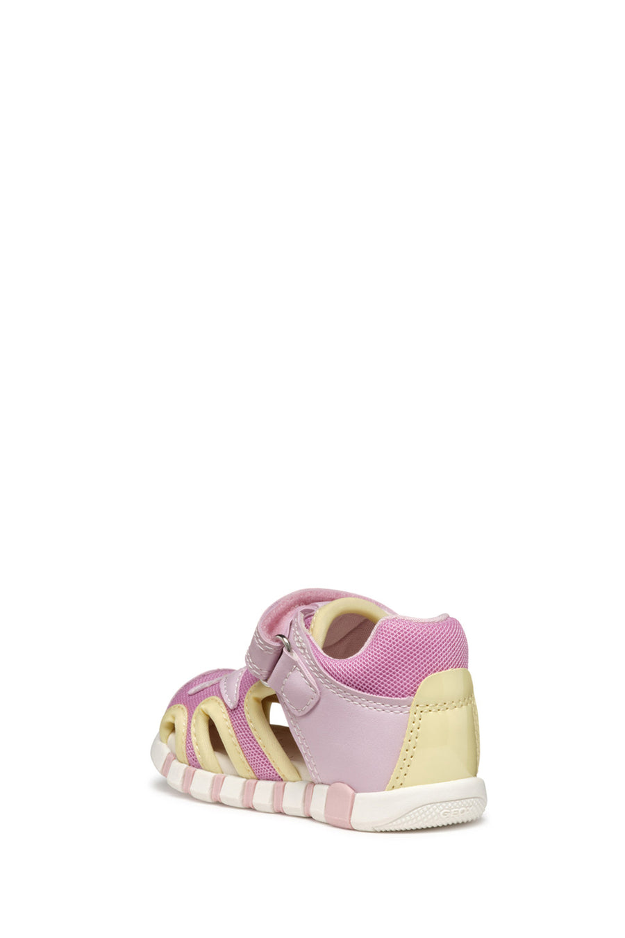 Geox Kız Bebek Pembe B Sandal Iupidoo A - Synt + Mesh Bantlı Kumaş Sandalet