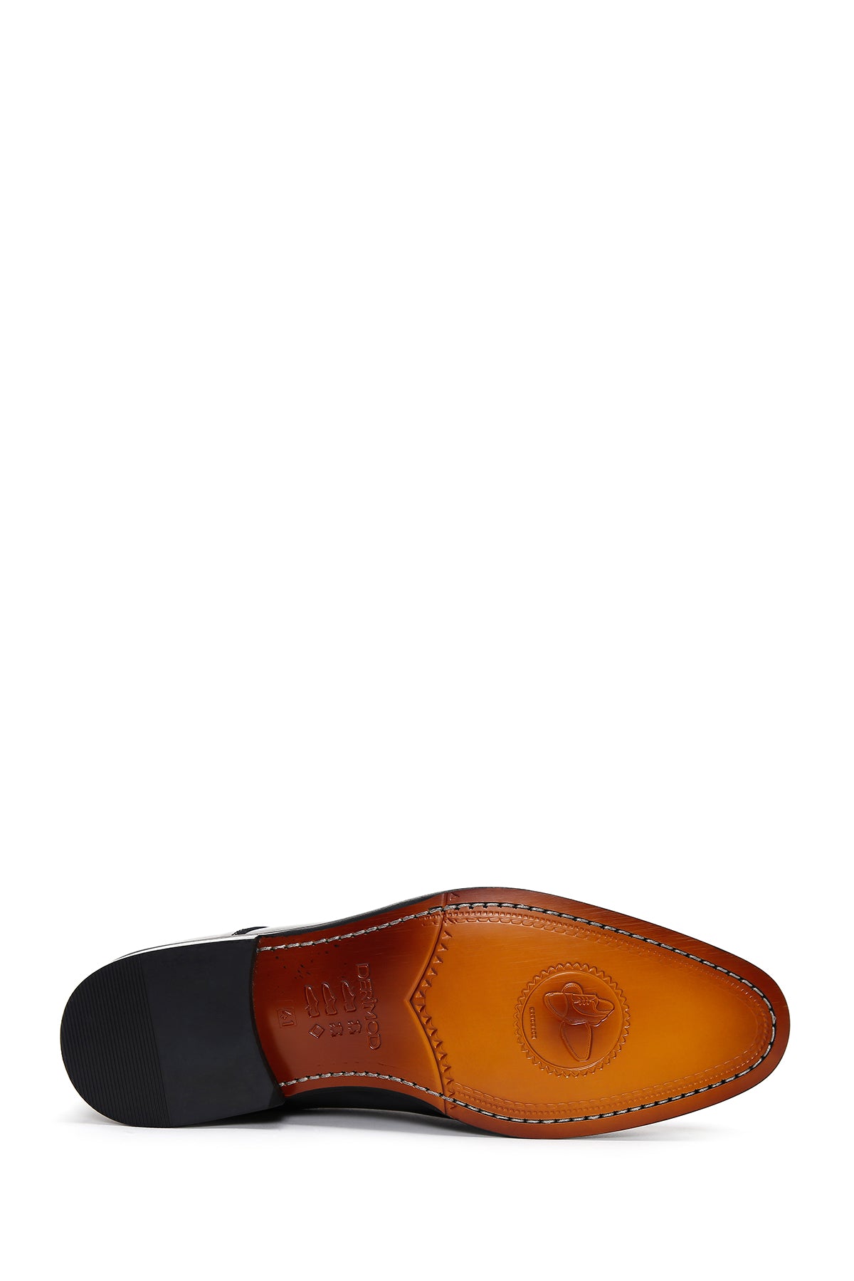 Erkek Siyah Bağcıklı Rugan Deri Klasik Ayakkabı