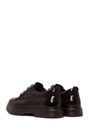 Male Brown Lace-up Thick-Soled Leather Casual Shoes | Derimod