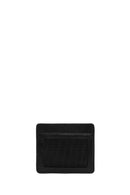 Men's Black Leather Card Holder | Derimod