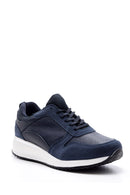 Men's Suede Detailed Sneaker | Derimod