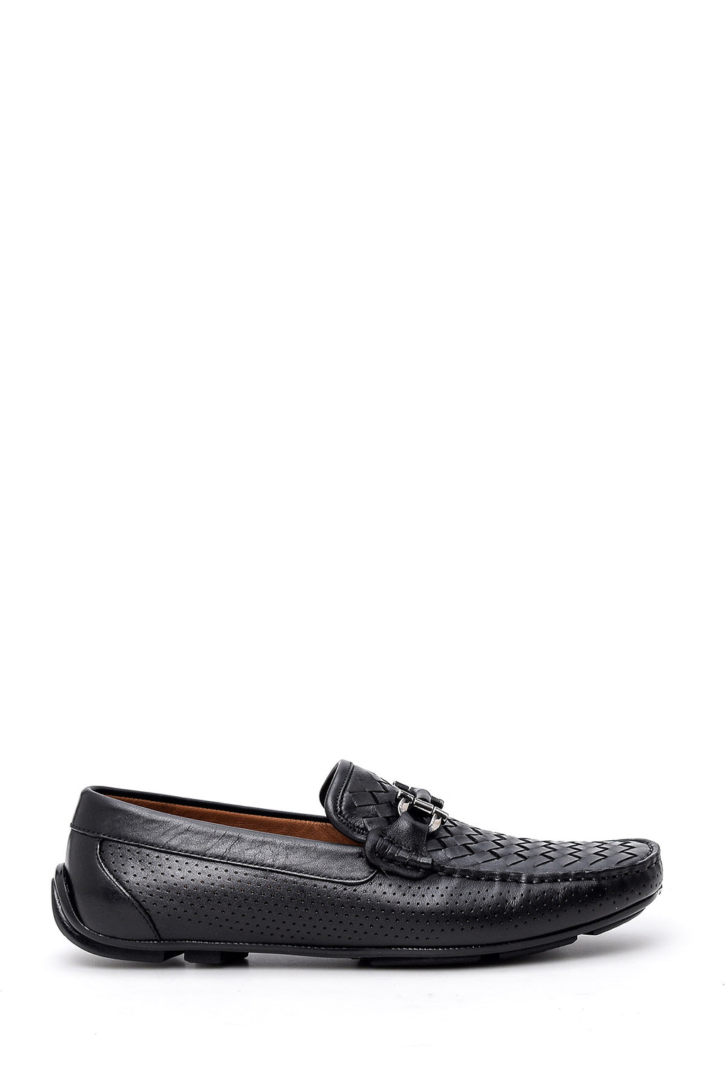 Erkek Tokalı Deri Loafer