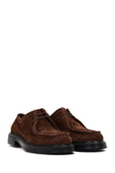 Men's Brown Lace-Up Suede Leather Casual Shoes | Derimod