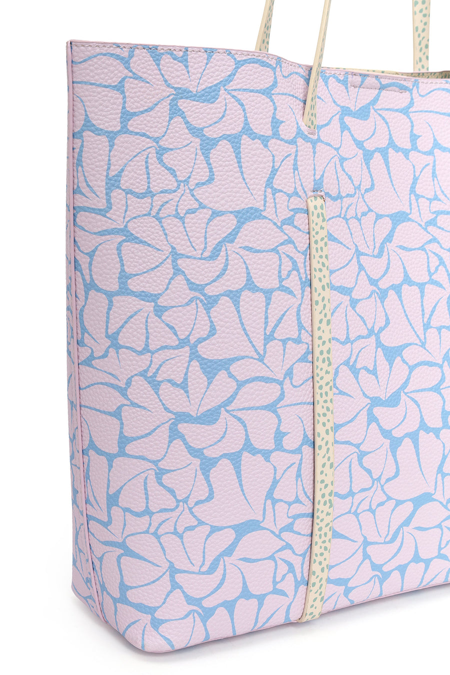 Woman Blue Printed Shoulder Bag