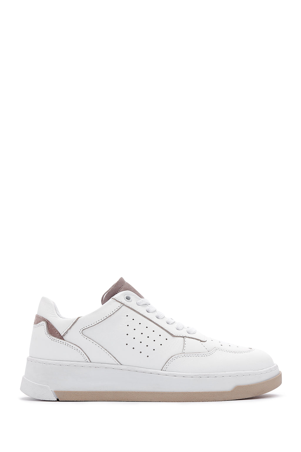 Kadın Beyaz Deri Sneaker