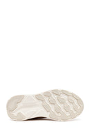 Women's Beige Lace-Up Chunky Sole Sneakers | Derimod