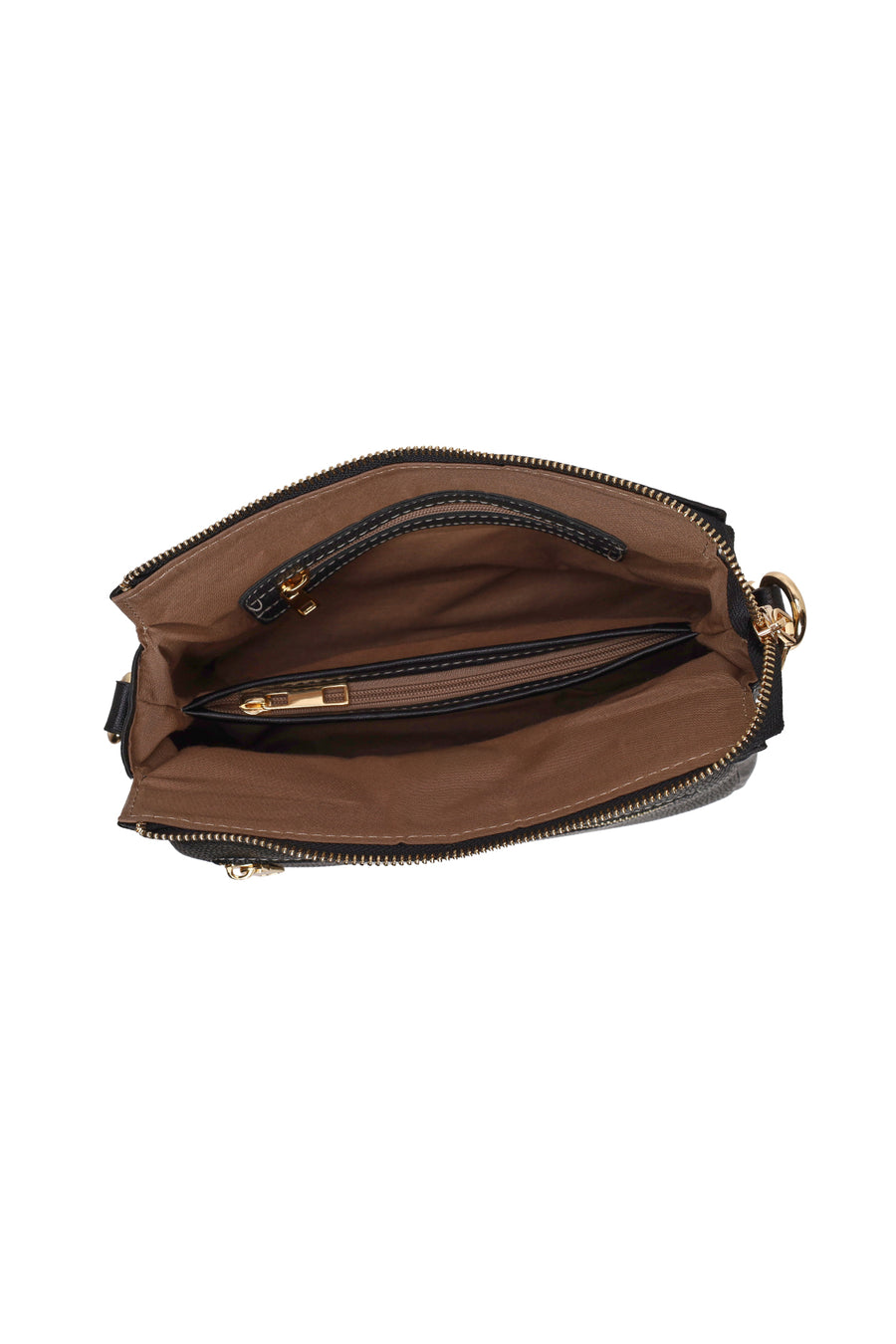 Woman Black Long Strap Shoulder Bag