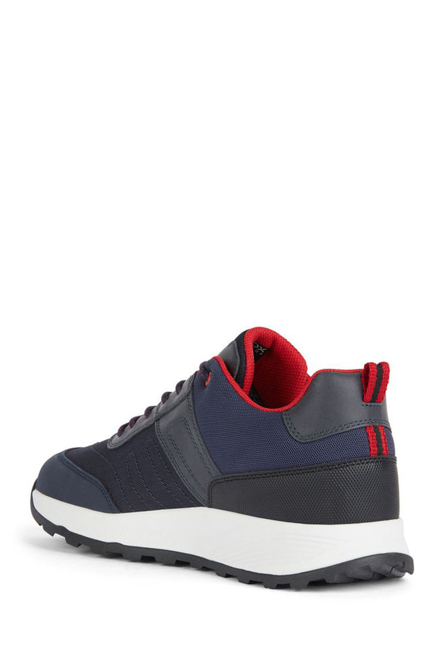 Geox Erkek Lacivert Terrestre Abx Bağcıklı Deri Casual Sneaker