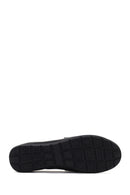 Women's Black Masculine Loafer | Derimod