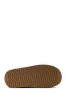 Woman Taba Patterned Suede Teddy Boots | Derimod