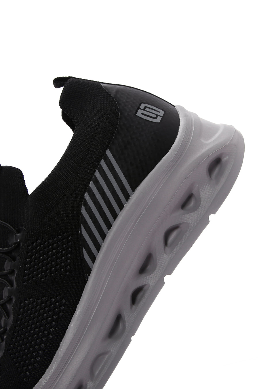 Erkek Siyah Kalın Tabanlı Sneaker