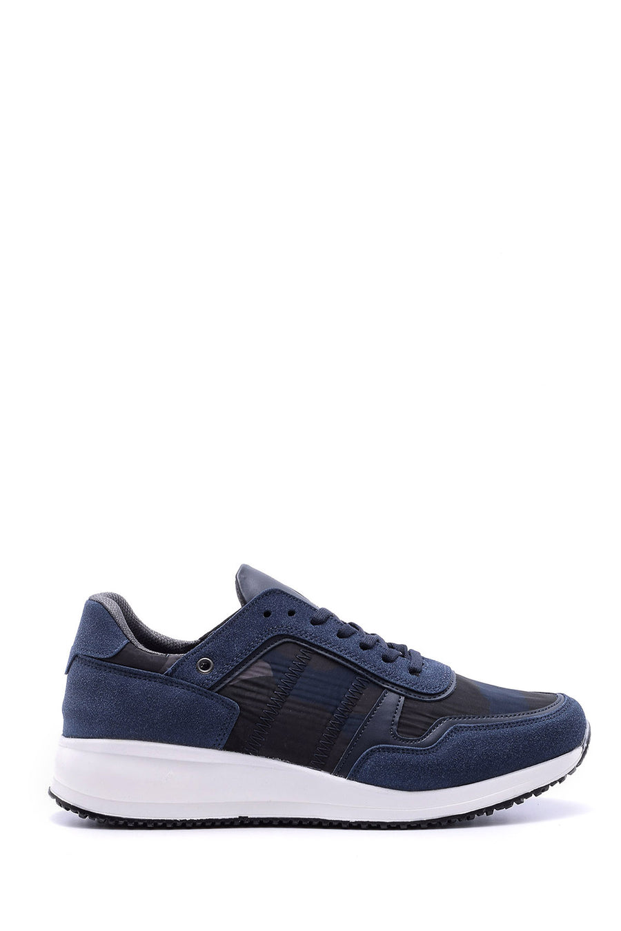 Men's High-Sole Leather Sneaker 19SFD352014 | Derimod