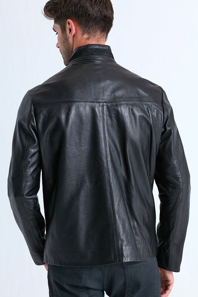 Mbappe Men's Leather Jacket
