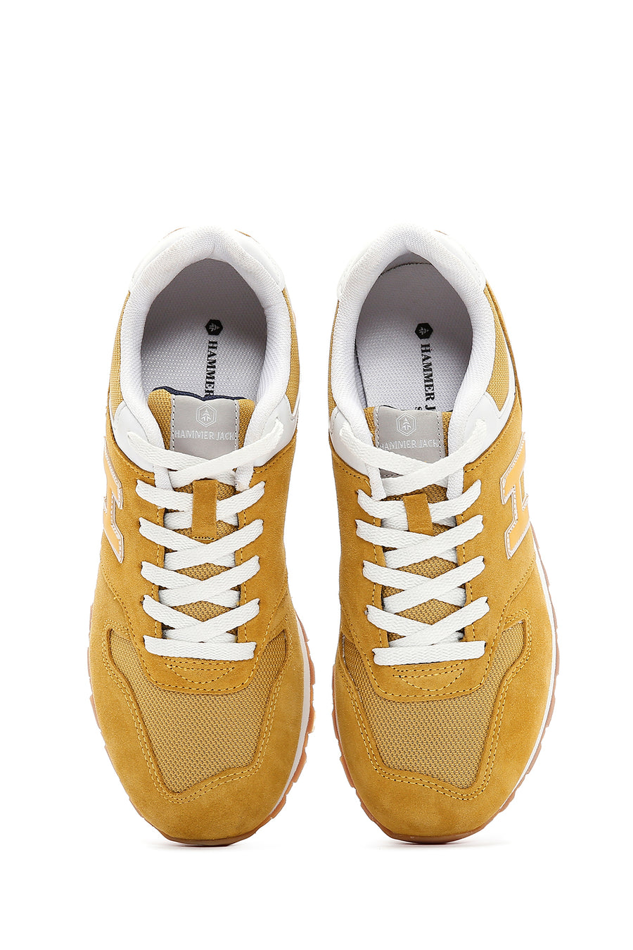 Hammer Jack Men's Yellow Suede Leather Colombia M Sneaker