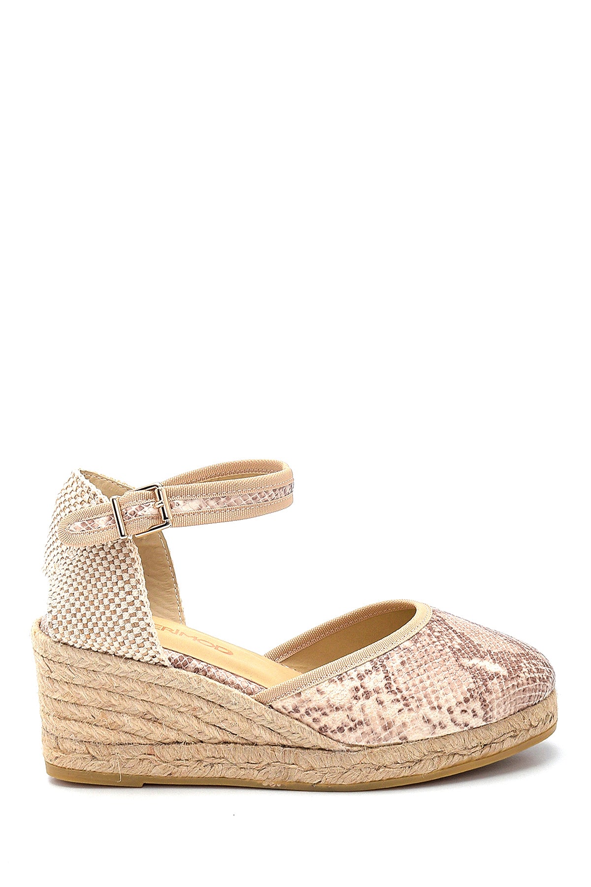 Women's Leather Espadrilles 21SFD150640 | Derimod