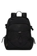 Male Black Fabric Backpack | Derimod