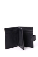 Men's Black Leather Card Holder | Derimod