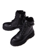 Women's Black Leather Boots | Derimod