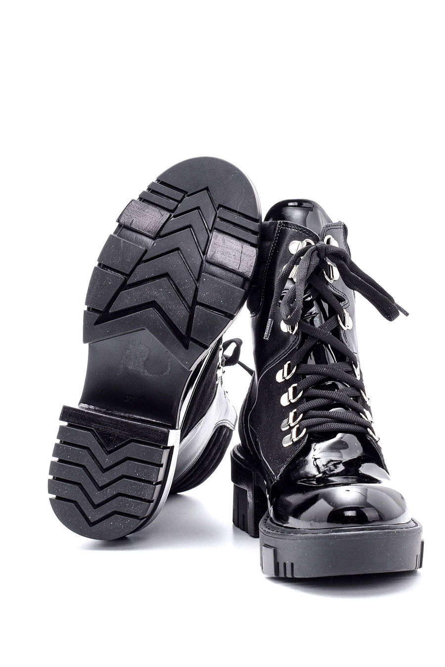 Women's Patent Leather Boots