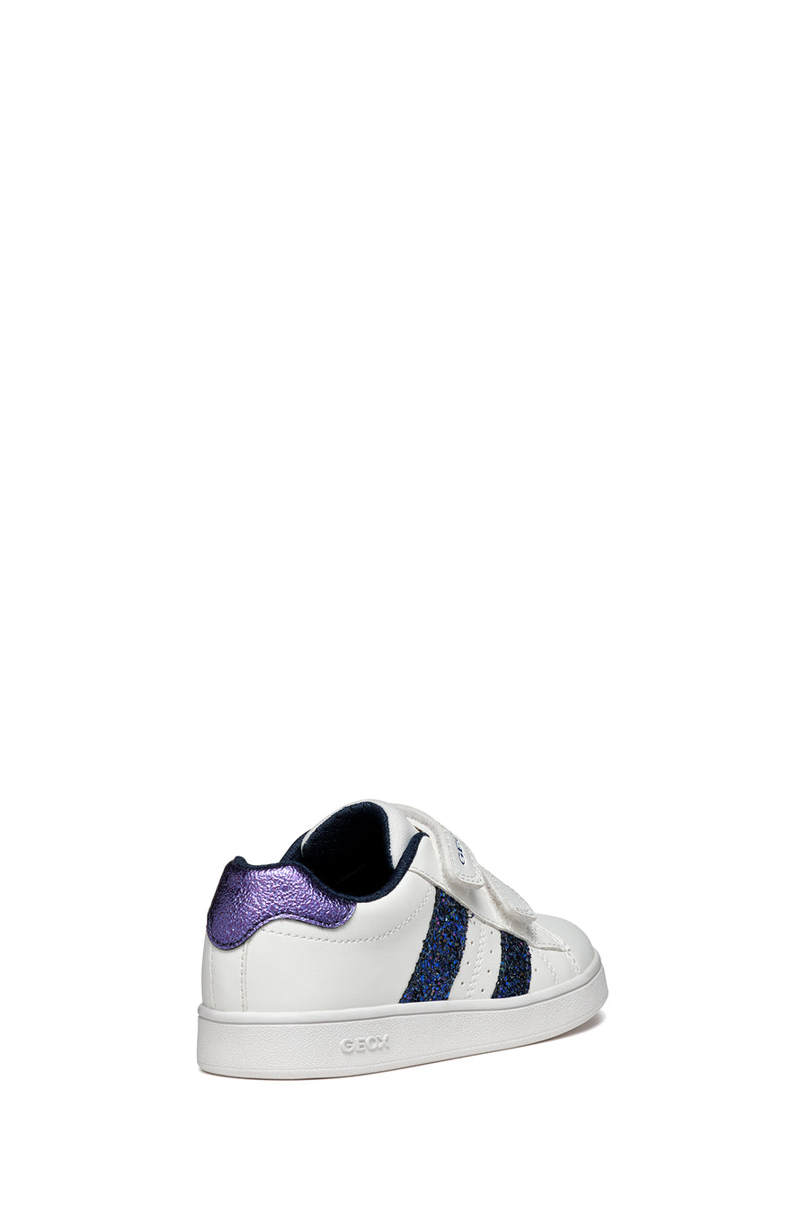 Geox Girls White Eclyper Strappy Sneaker