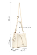 Woman Cream Long-Strap Shoulder Bag | Derimod