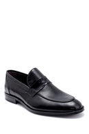 Men's Leather Patent Leather Loafer | Derimod