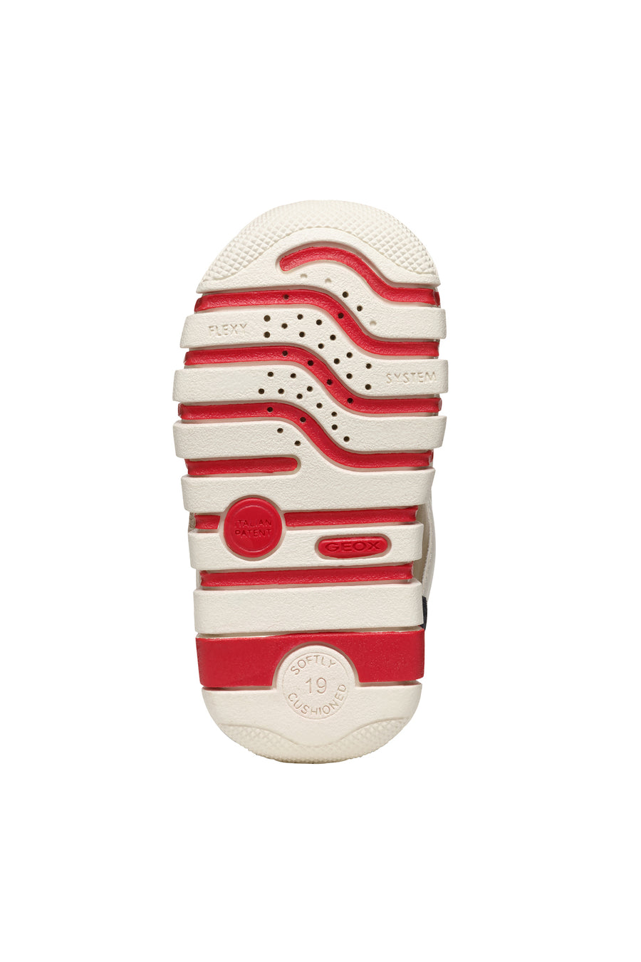 Geox Erkek Bebek Bej Iupidoo Bantlı Deri Sneaker
