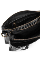 Women's Black Long Strap Crossbody Bag | Derimod