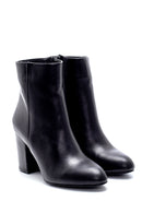 Women's Leather Heeled Boots | Derimod