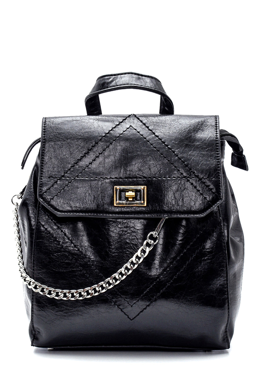 Women's Chain Detailed Backpack 21SBD251918 | Derimod