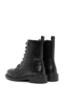 Women's Black Zippered Boots | Derimod