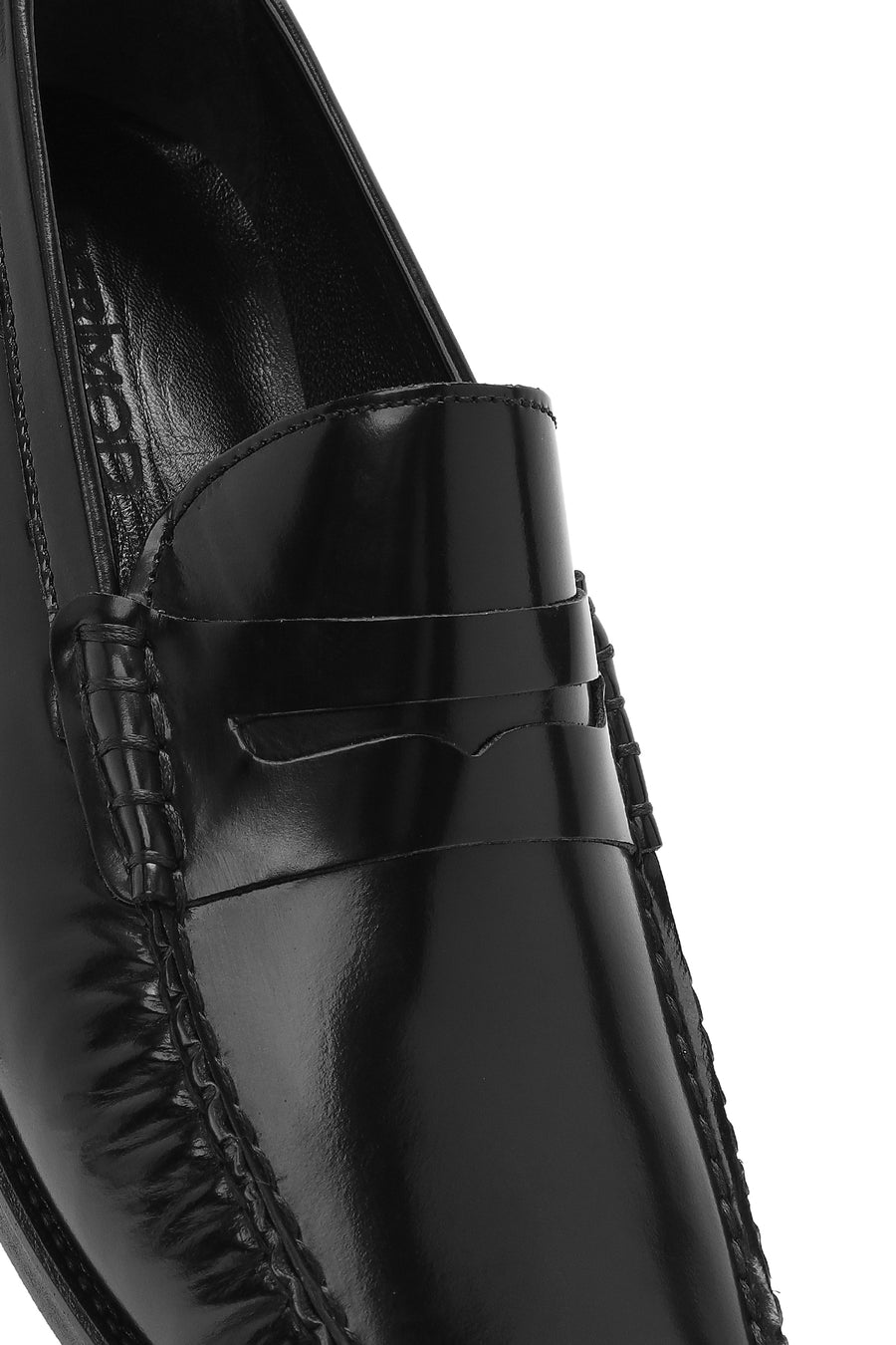 Men's Black Leather Classic Loafer
